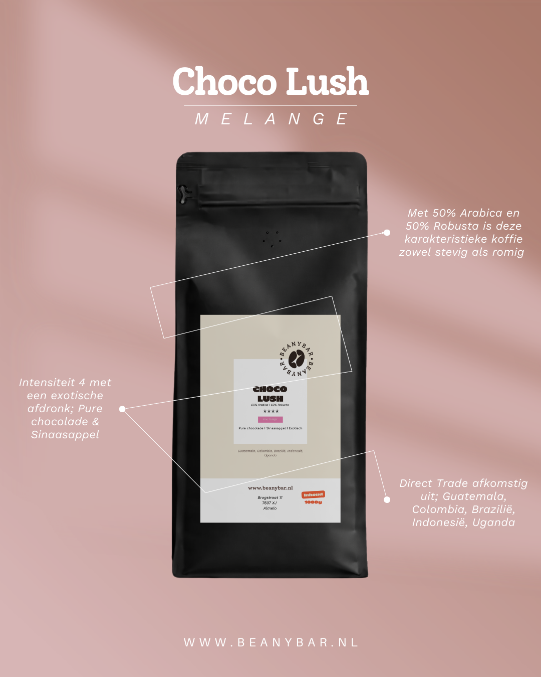 Choco Lush (Direct trade) - 1kg